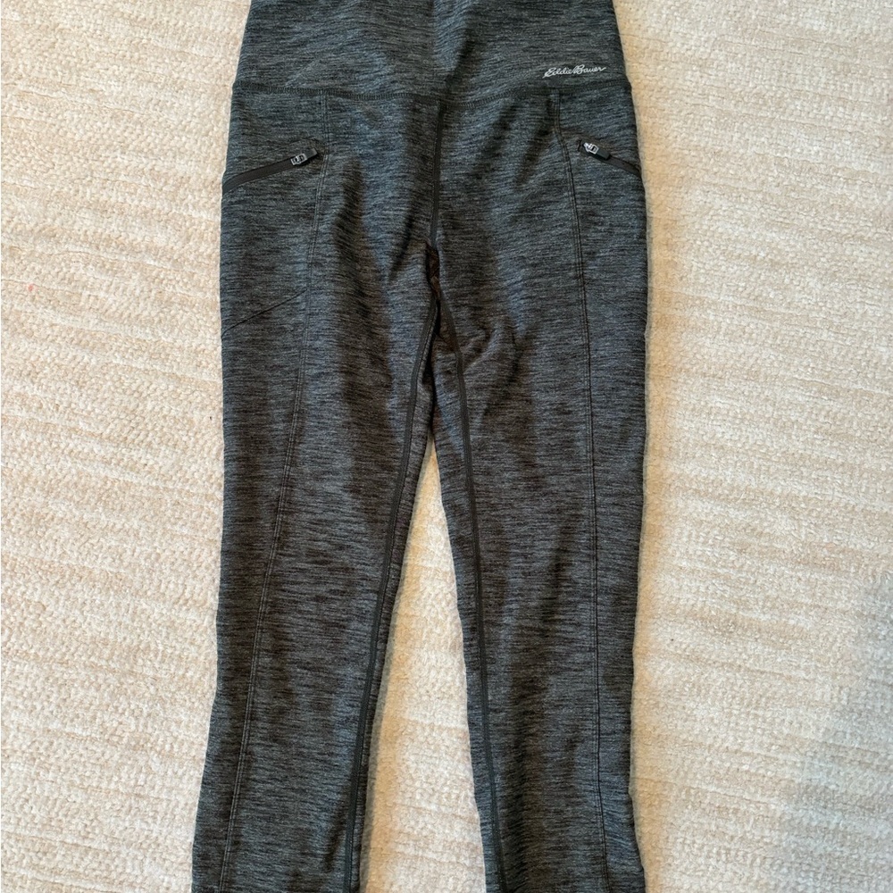Eddie Bauer Dark Gray Women Leggings